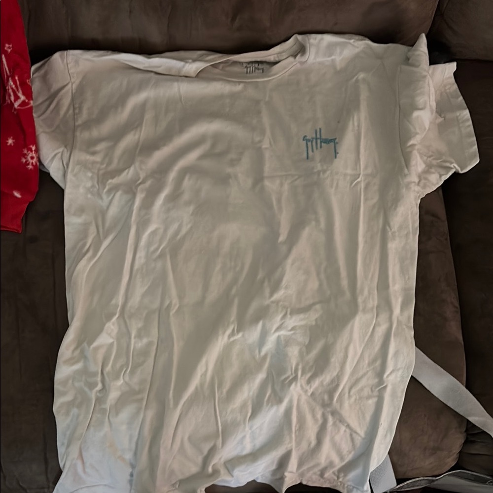 Guy Harvey White Short Sleeve Tee